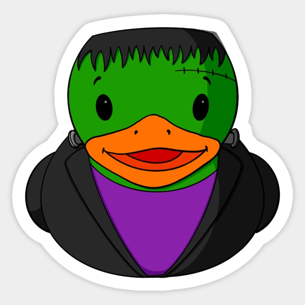 Frankenstein rubber duck 2025